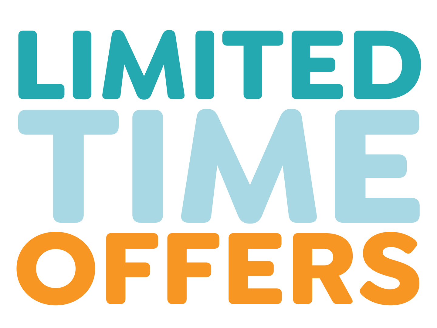 Limited Time Offers