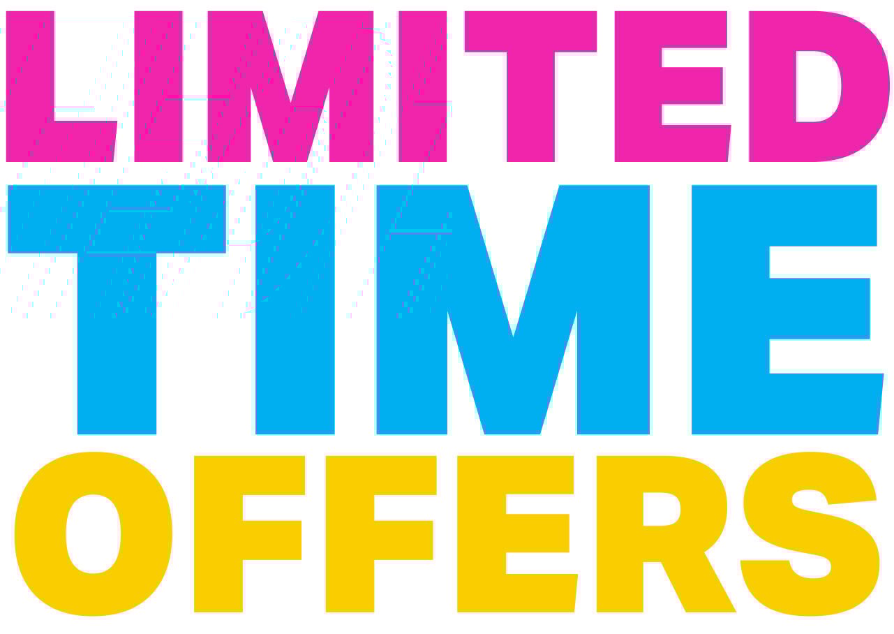 Limited Time Offers
