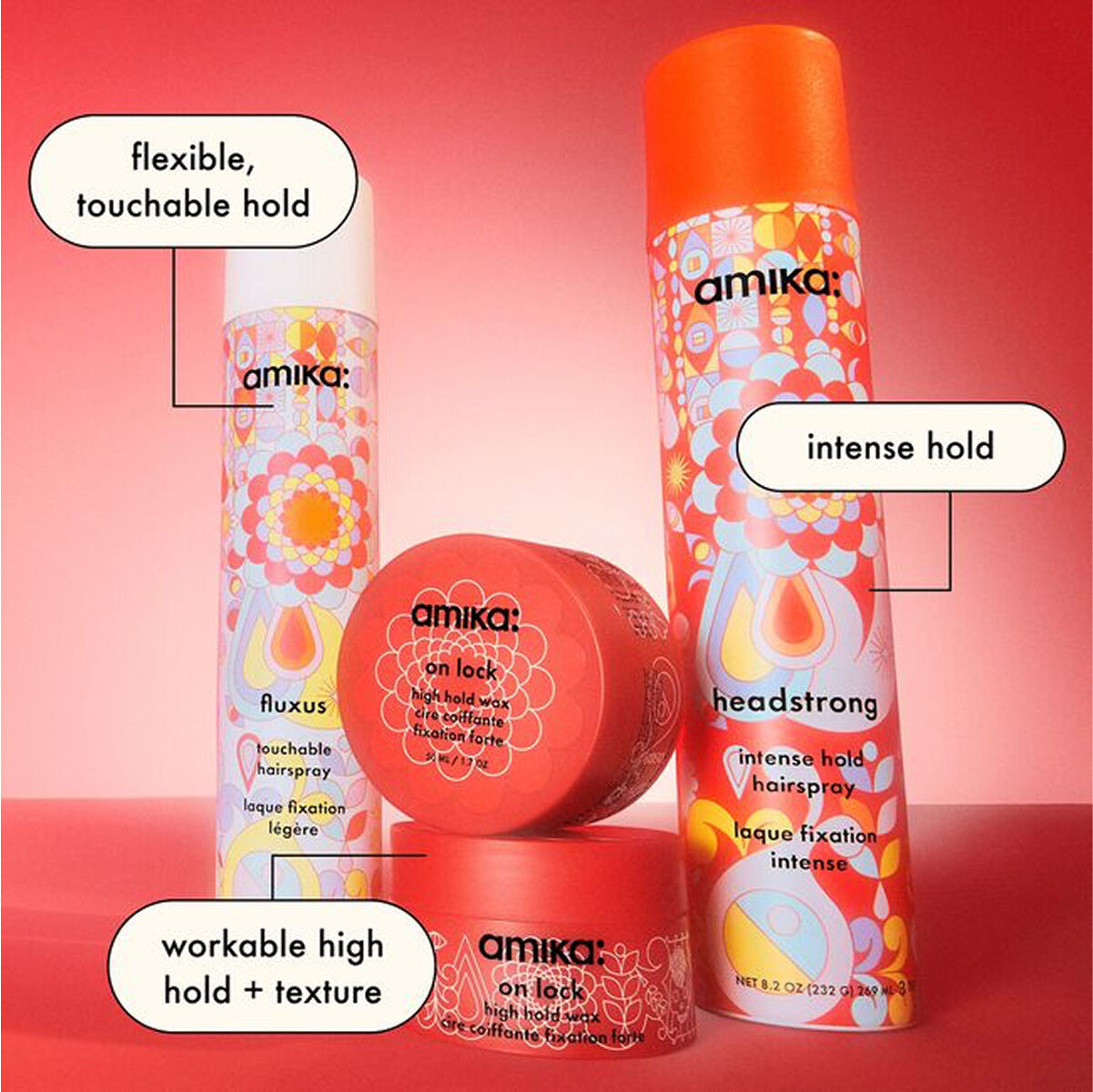 amika Fluxus Touchable Hairspray