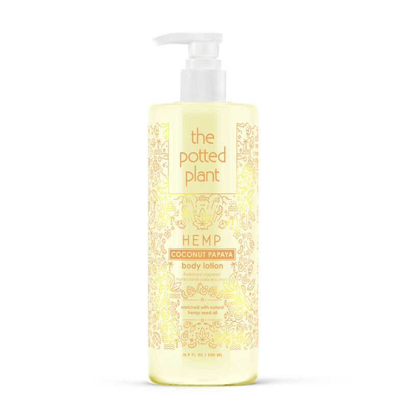 The Potted Plant Coconut Papaya Body Lotion image number 0