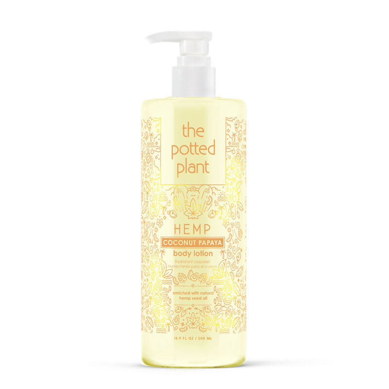 The Potted Plant Coconut Papaya Body Lotion image number 0