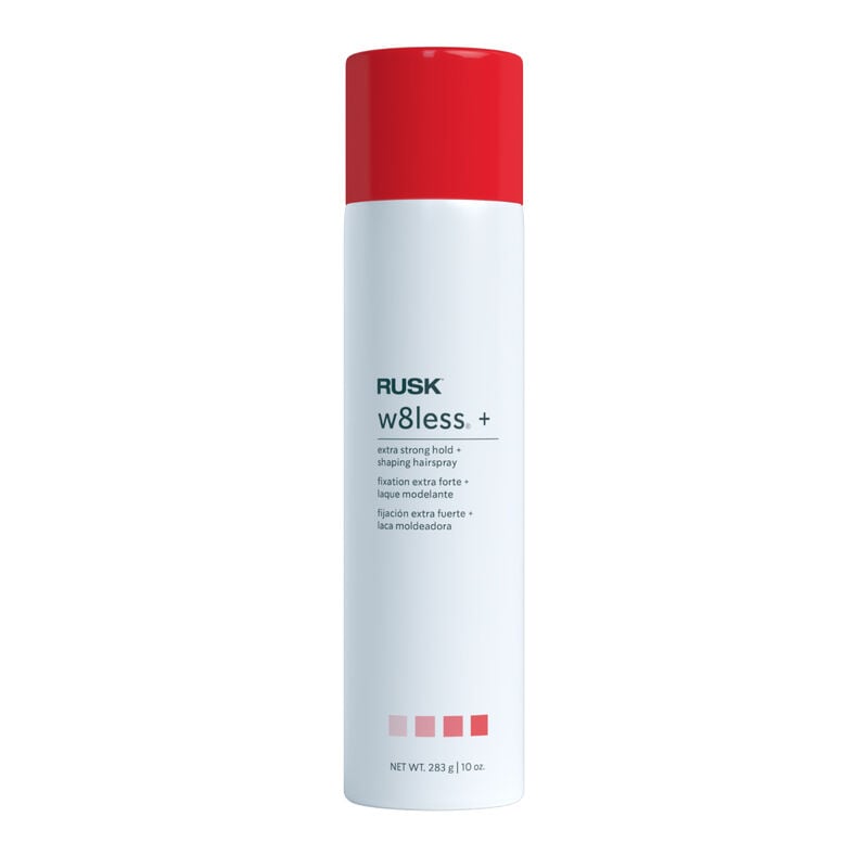 RUSK Designer Collection W8less Plus Extra Strong Hold Shaping and Control Hairspray image number 0