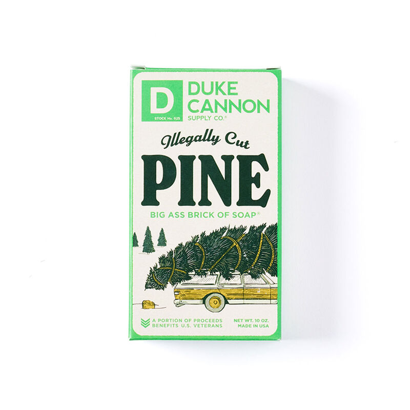 Duke Cannon Illegally Cut Pine Big Ass Bar of Soap image number 0