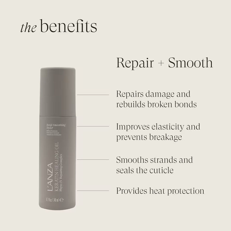 LANZA Keratin Healing Oil Bond Smoothing Styler image number 2
