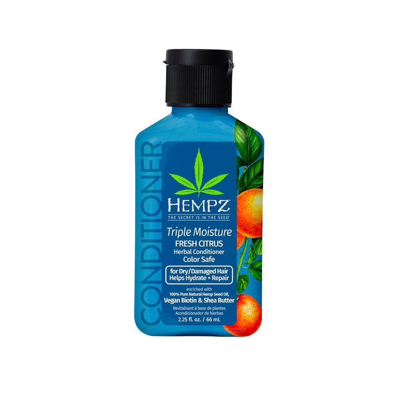 Hempz Mini Triple Moisture Fresh Citrus Herbal Conditioner image number 0