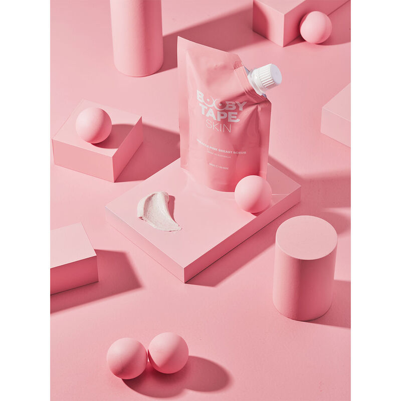 Booby Tape Miracle Pink Breast Scrub image number 5