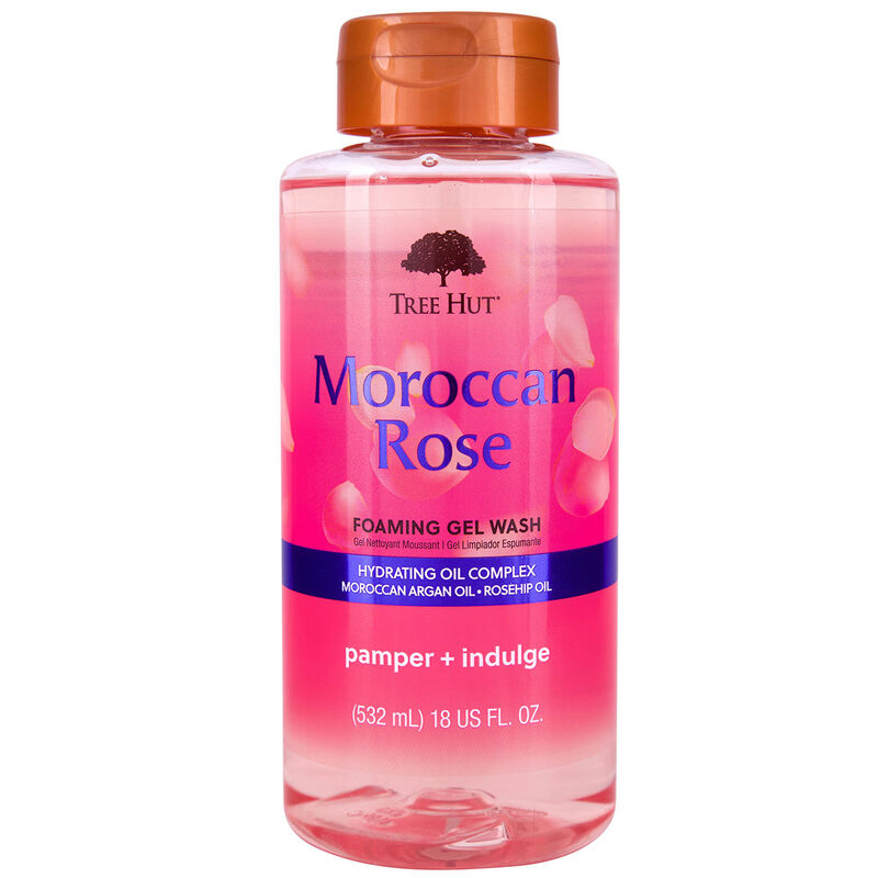 Tree Hut Moroccan Rose Foaming Gel Body Wash image number 0