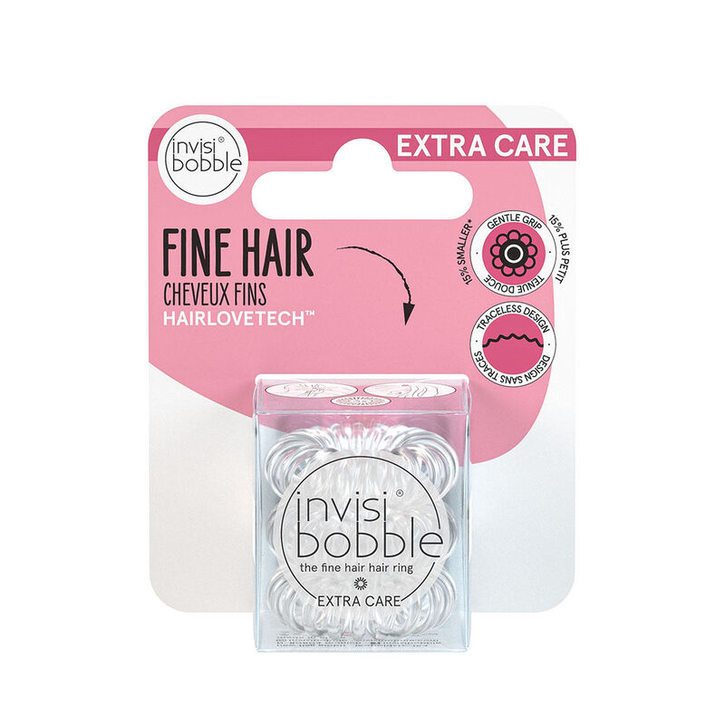 Invisibobble Extra Care Crystal Clear image number 1