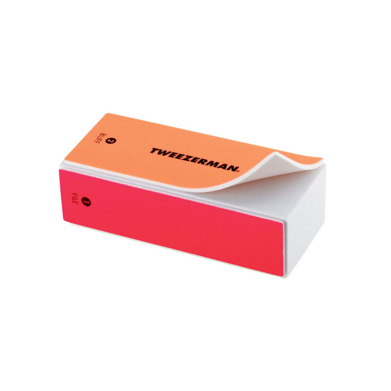 Tweezerman Neon Hot File, Buff, Smooth & Shine Block image number 3
