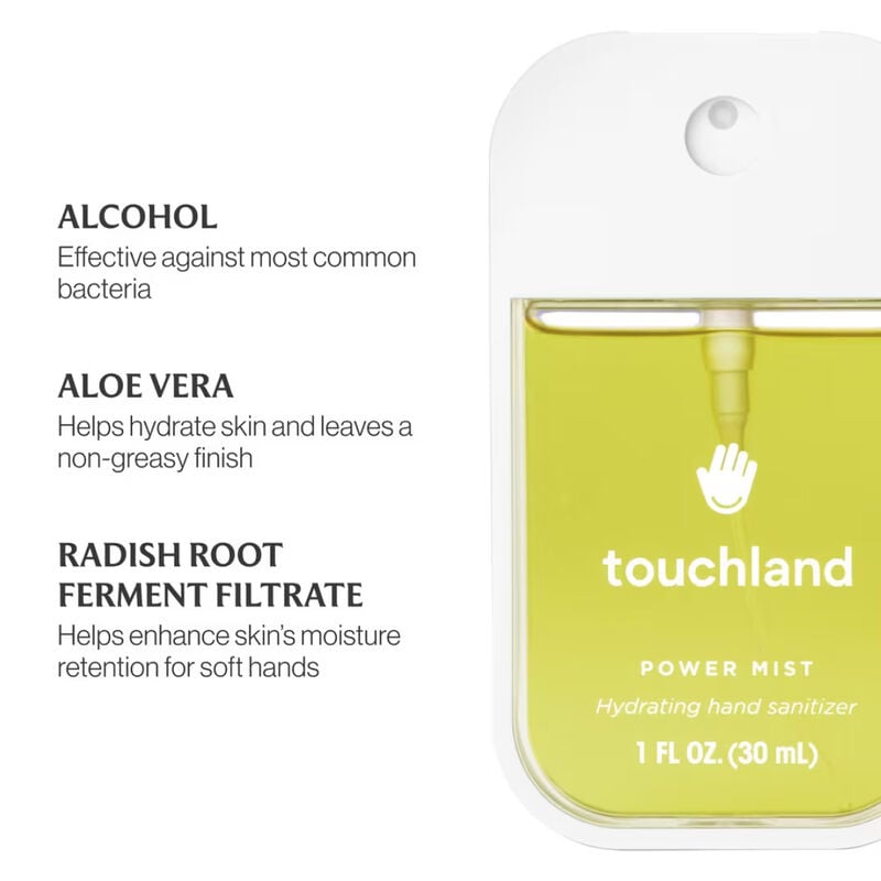 Touchland Power Mist Hydrating Hand Sanitizer - Vanilla Blossom image number 5