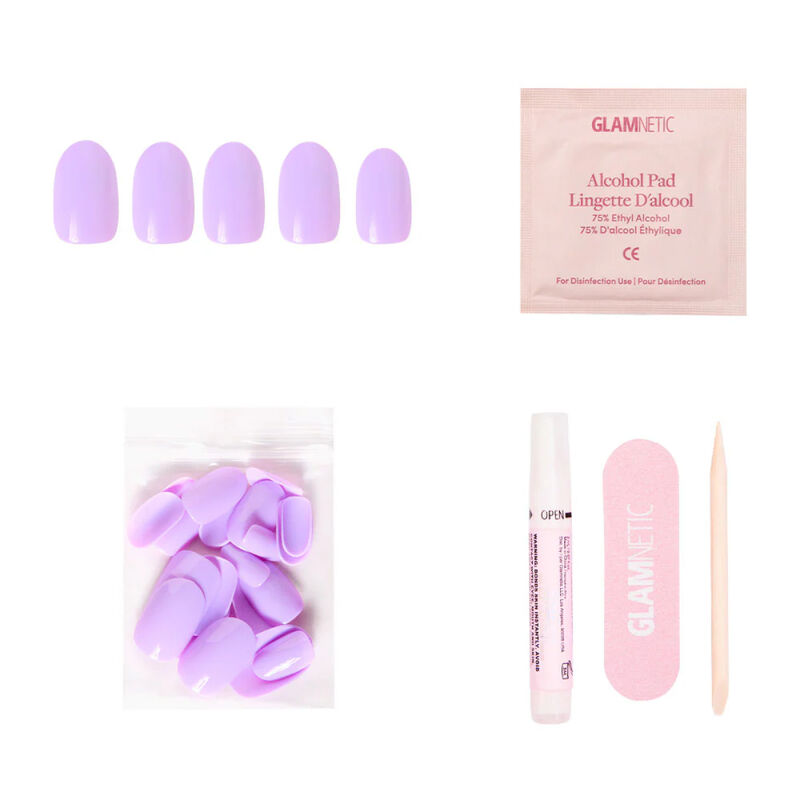Glamnetic Lilac Press-On Nails image number 3