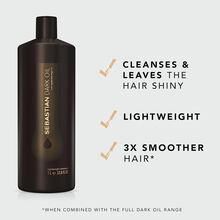 SEBASTIAN Professional Dark Oil Lightweight Shampoo