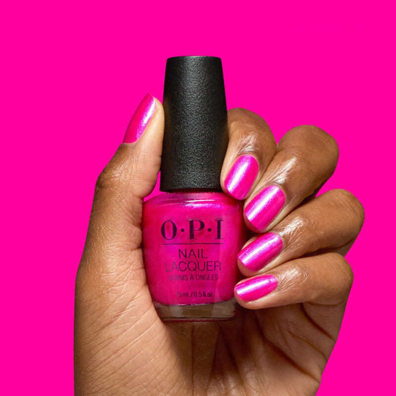 OPI Nail Lacquer Holiday Collection - Lollypoppin Bubblegum image number 1