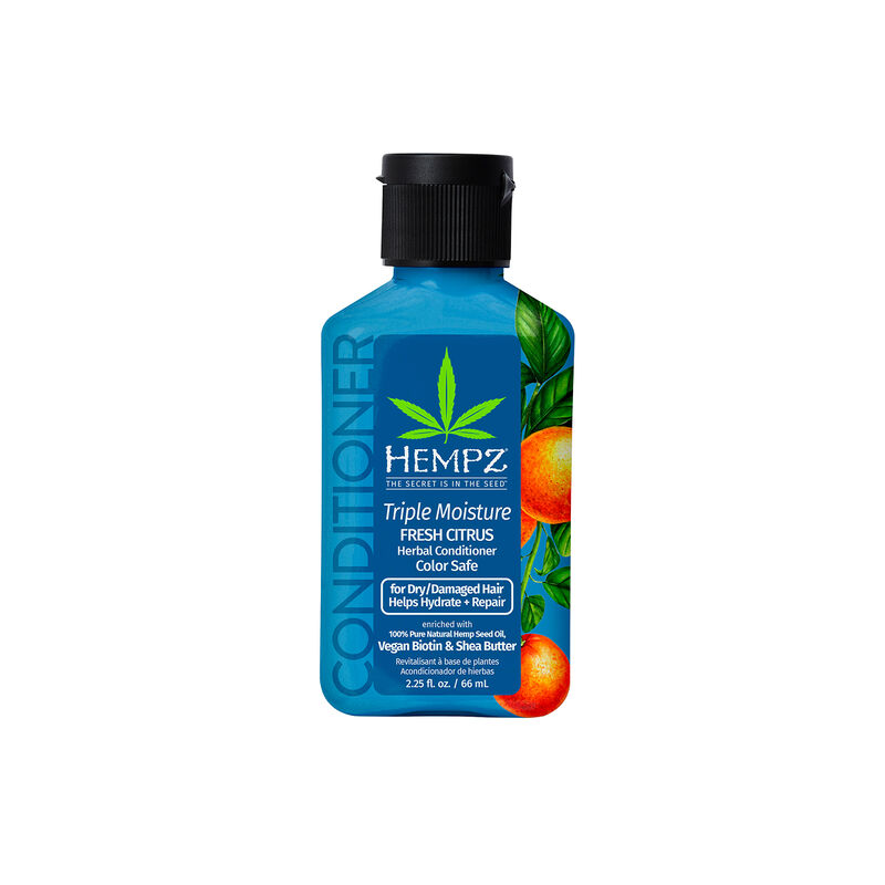 Hempz Mini Triple Moisture Fresh Citrus Herbal Conditioner image number 0