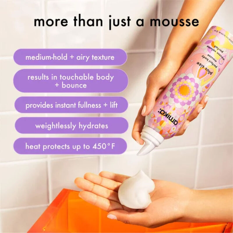amika Plus Size Volume and Body Mousse image number 3
