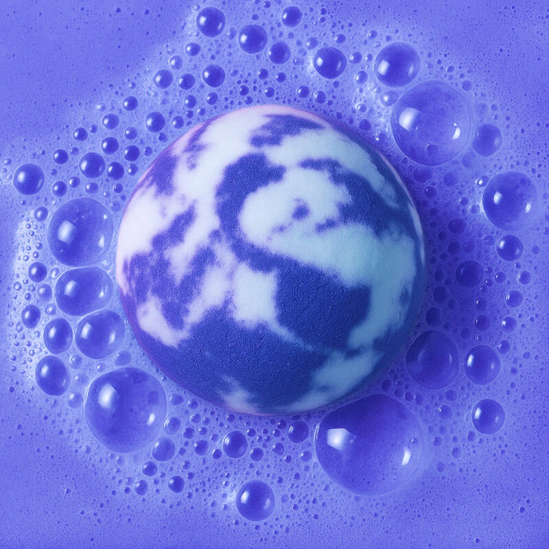 Da Bomb Bath Barbie Purple Swirl Bath Bomb image number 1
