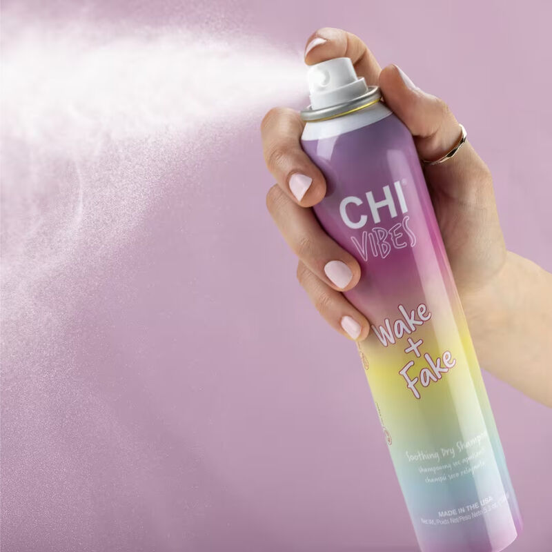 CHI Vibes Wake + Fake Scalp Soothing Dry Shampoo image number 4