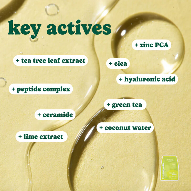 ESW Beauty Coco Lime Mojito Clarifying Mocktail Biocellulose Mask image number 2