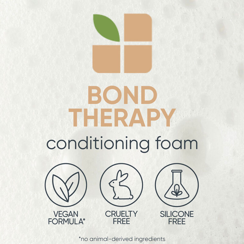 Biolage Bond Therapy Conditioning Foam for Fine, Overprocessed, Damaged Hair image number 8