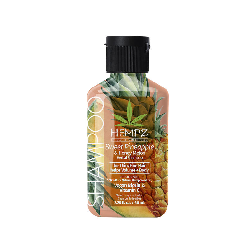 Hempz Mini Sweet Pineapple & Honey Melon Herbal Shampoo image number 0
