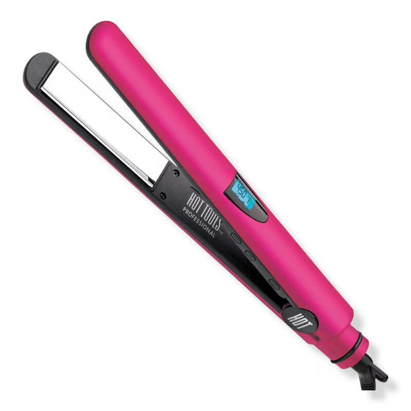 Hot Tools Pink Digital Titanium 1" Flat Iron image number 0