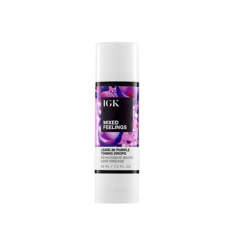 IGK Mixed Feelings Leave-In Blonde Toning Drops image number 0