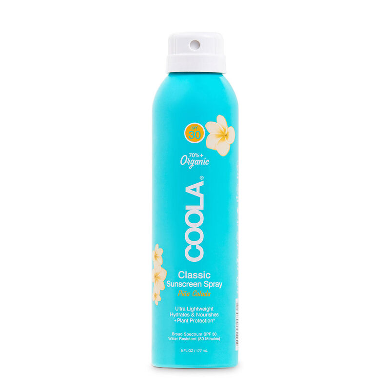 Coola Classic Body Organic Sunscreen Spray SPF 30 - Pina Colada image number 0