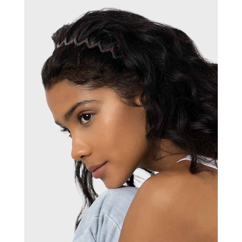 Kitsch Recycled Plastic Zig Zag Headband 2 pc Set image number 4