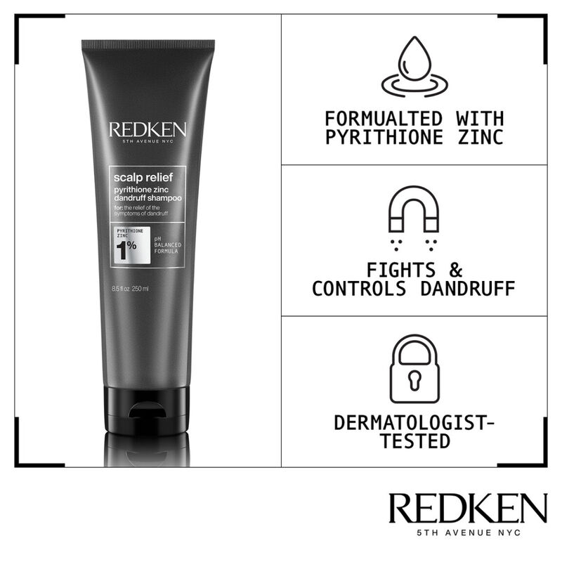 Redken Scalp Relief Dandruff Control Shampoo image number 3