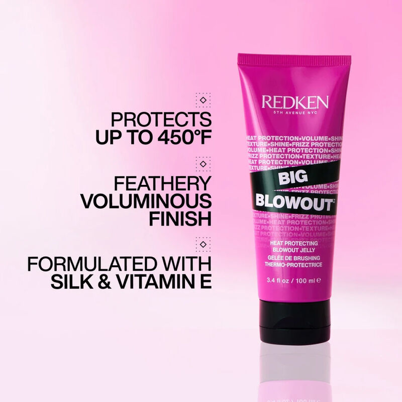 Redken Big Blowout Blow Dry Gel image number 4