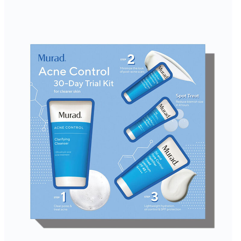 Murad Outsmart Breakouts Acne Control 30 Day Trial Kit image number 0