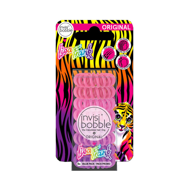 Invisibobble ORIGINAL Lisa Frank You're Roarsome 8 pc image number 0