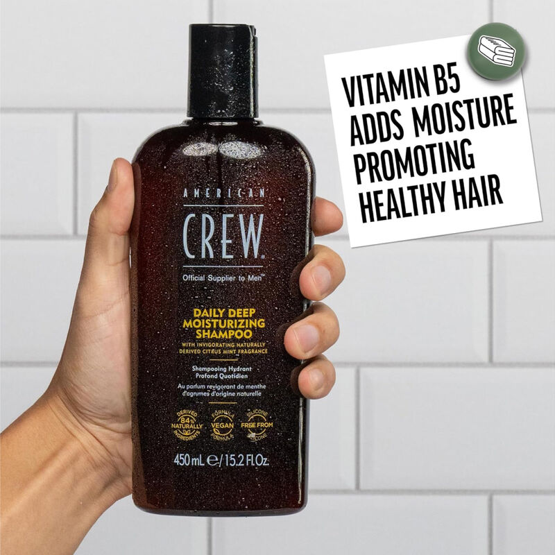 American Crew Daily Deep Moisturizing Shampoo image number 2