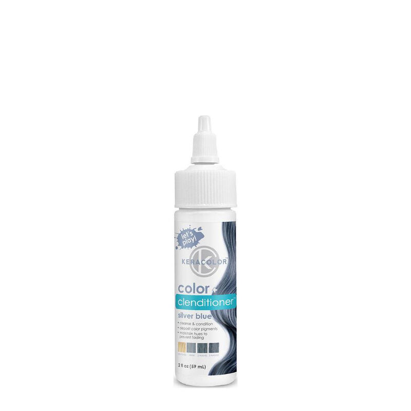Keracolor Color + Clenditioner Silver Blue Travel Size image number 0