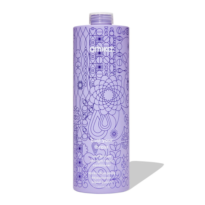 Amika Bust Your Brass Cool Blonde Repair Conditioner image number 0