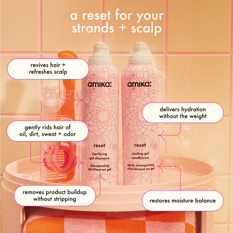 amika Reset Clarifying Gel Shampoo image number 2