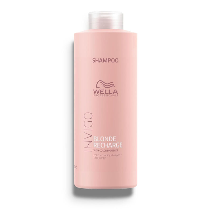 Wella Invigo Blonde Recharge Color Refreshing Shampoo for Cool Blondes image number 0