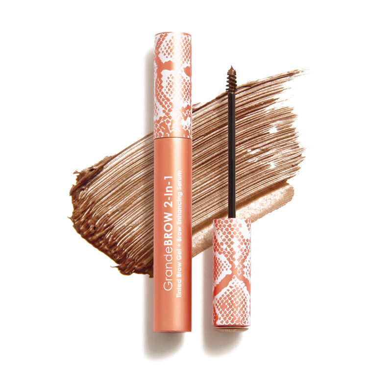 Grande Cosmetics GrandeBROW 2-in-1 Tinted Brow Gel + Brow Enhancing Serum image number 0