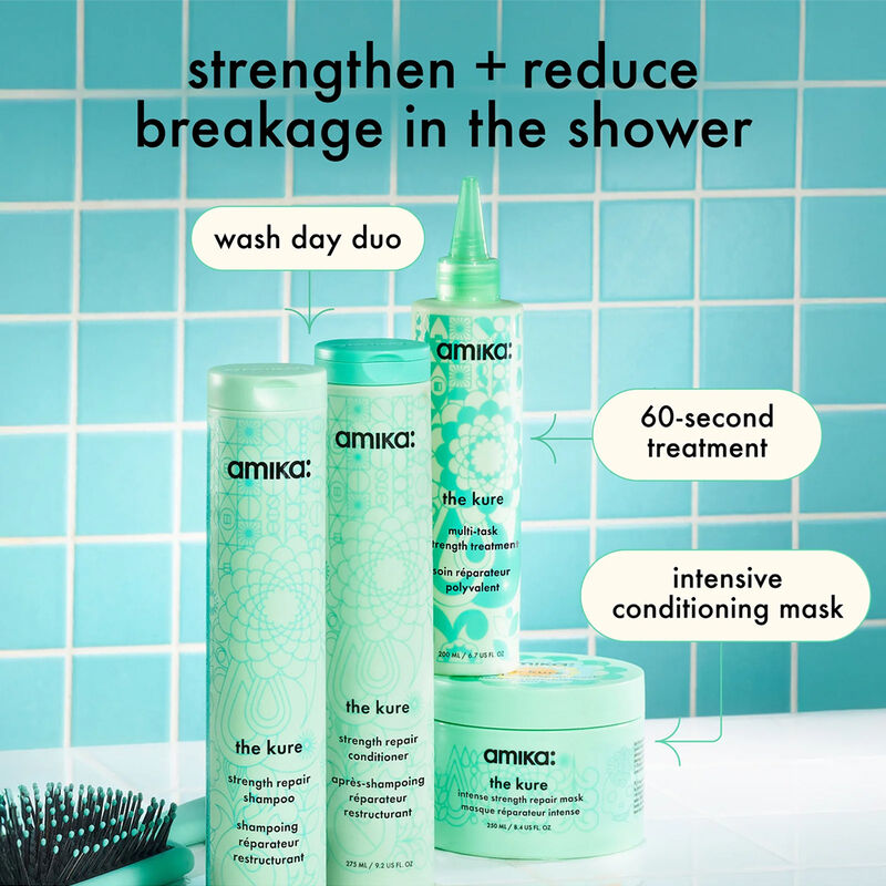 amika The Kure Bond Repair Shampoo image number 5