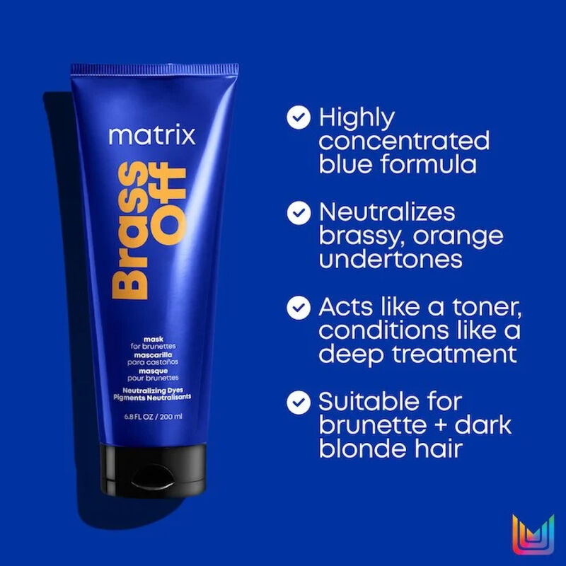 Matrix Total Results Brass Off Custom Neutralization Mask image number 2
