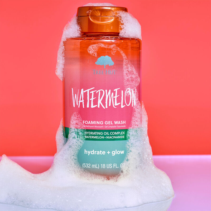 Tree Hut Watermelon Foaming Gel Body Wash image number 4