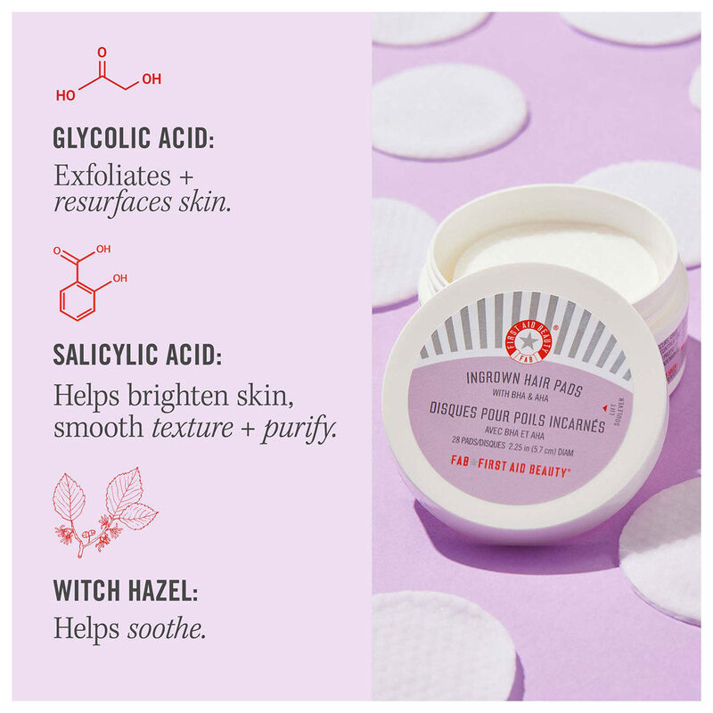 First Aid Beauty Ingrown Hair Pads 28 ct image number 3