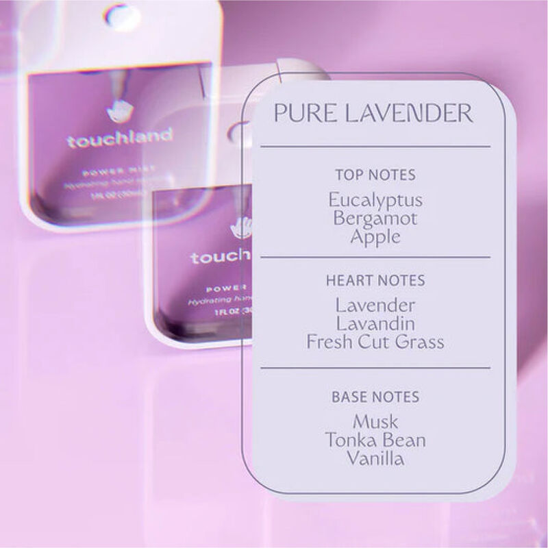 Touchland Power Mist Hydrating Hand Sanitizer - Pure Lavender image number 3