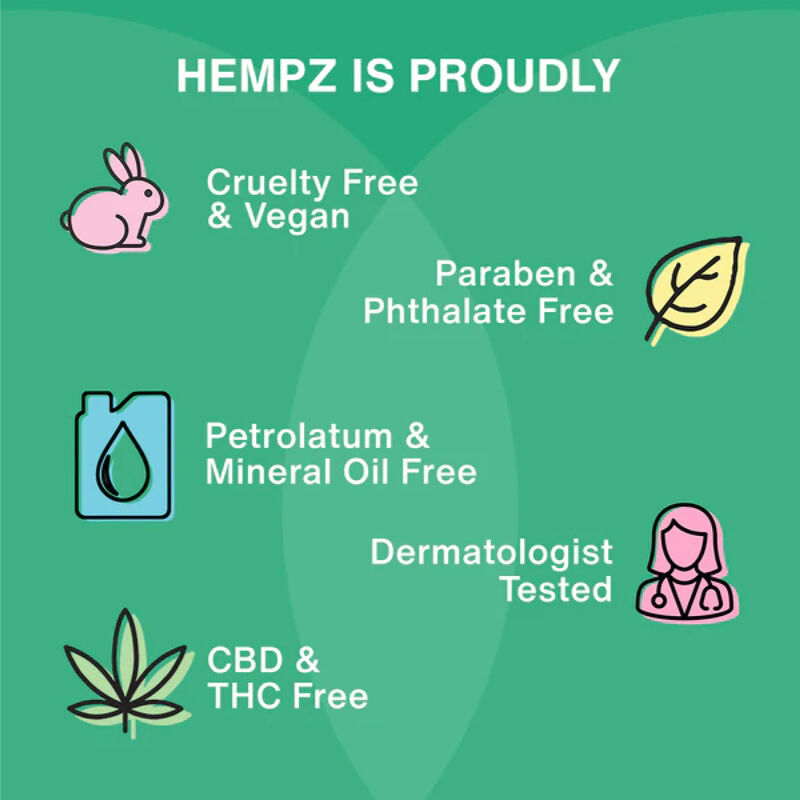 Hempz Mini Cucumber & Aloe Herbal Body Moisturizer image number 5