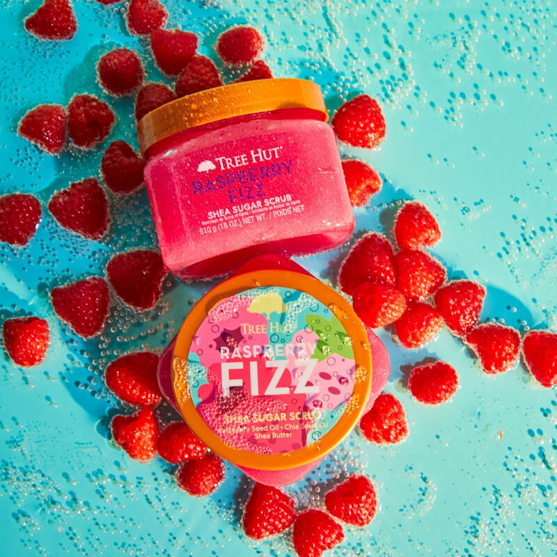 Tree Hut Raspberry Fizz Shea Sugar Scrub image number 5