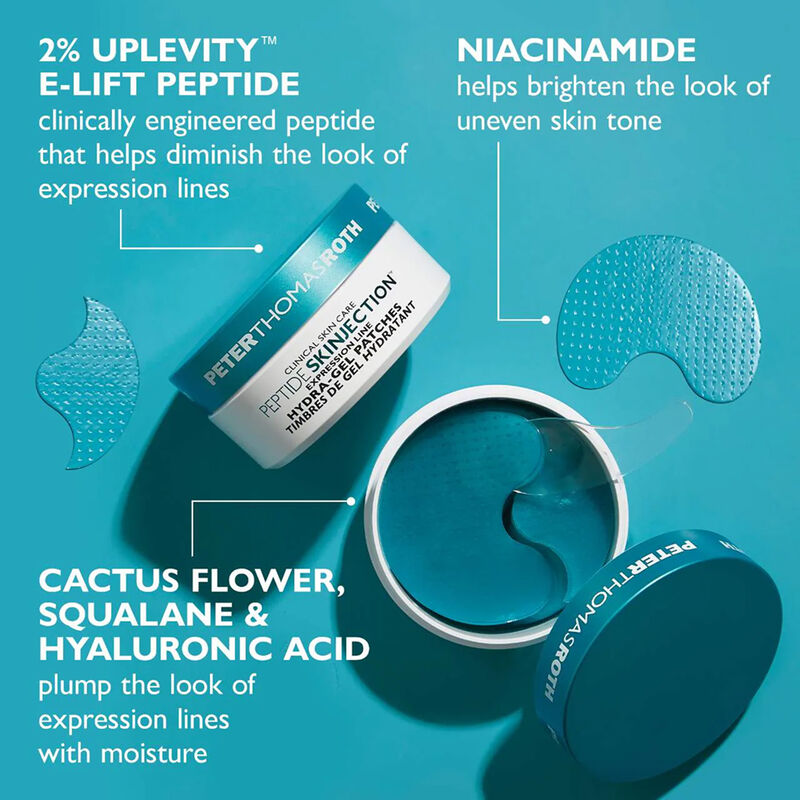Peter Thomas Roth Peptide Skinjection Expression Line Hydra-Gel Patches image number 2