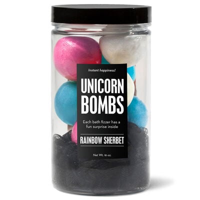 Da Bomb Bath Unicorn Bomb Jar of Bath Fizzers