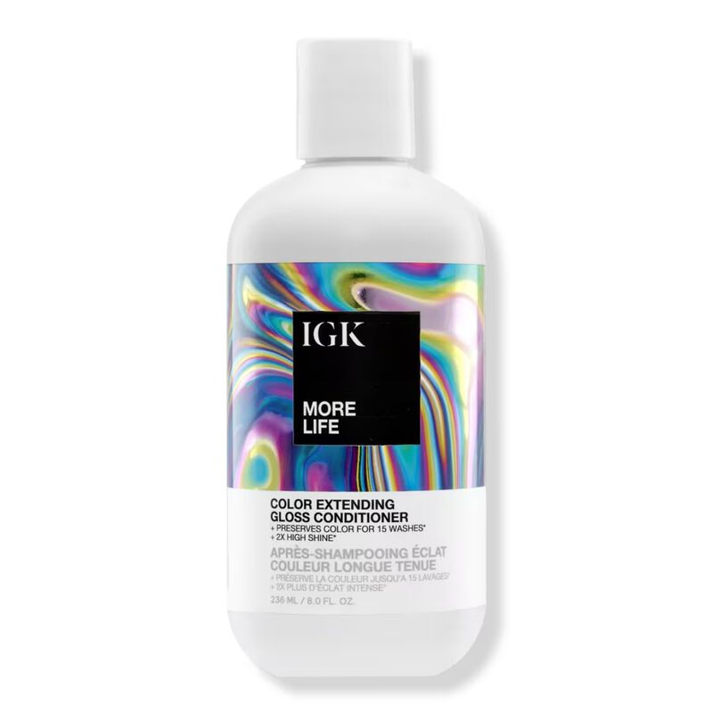 IGK More Life Color Extending Gloss Conditioner image number 0