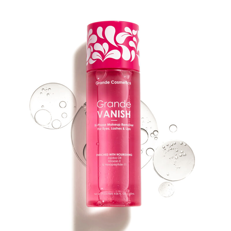Grande Cosmetics GrandeVANISH Bi-Phase Makeup Remover for Eyes, Lashes & Lips image number 0