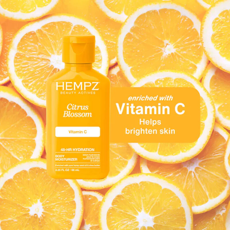 Hempz Mini Citrus Blossom Herbal Body Moisturizer image number 3